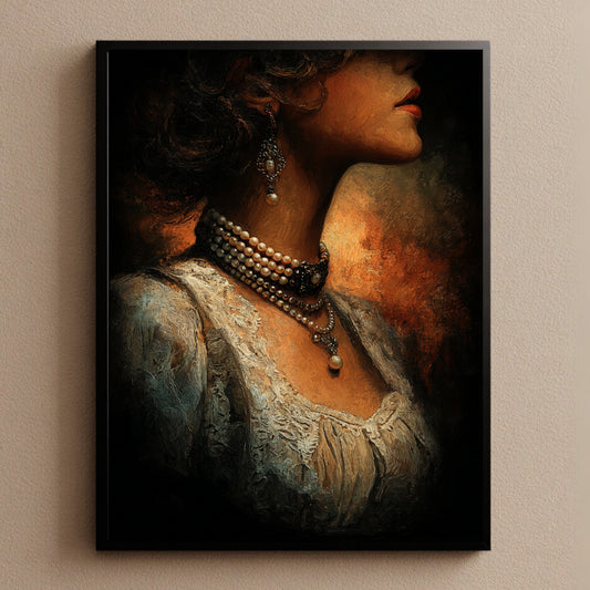 Moody Victorian Wall Art Print