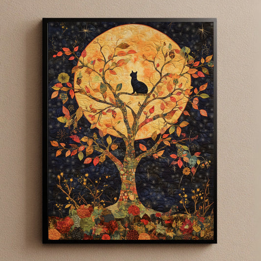 Dark Cottagecore Fall Wall Art Print
