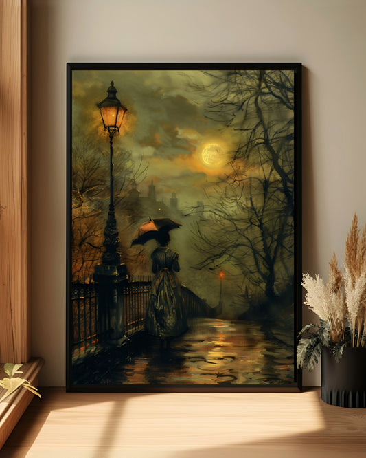 Victorian Moody Wall Art Print