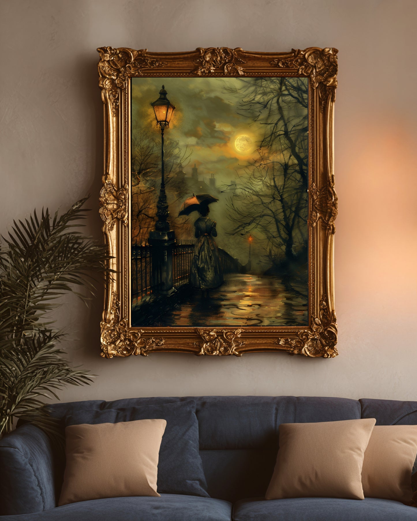 Victorian Moody Wall Art Print