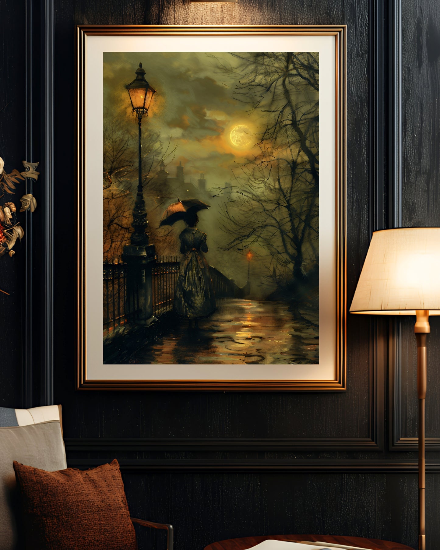 Victorian Moody Wall Art Print