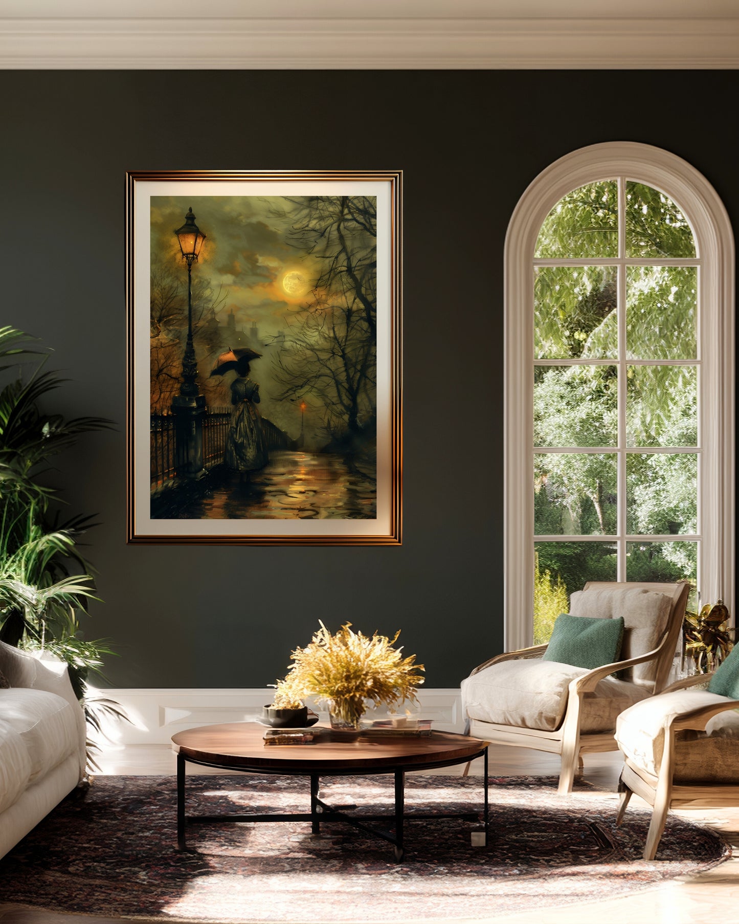 Victorian Moody Wall Art Print