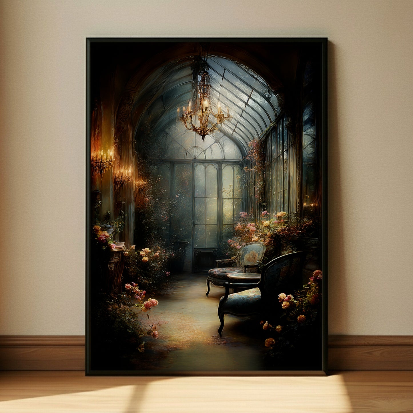 Victorian Conservatory Wall Art Print