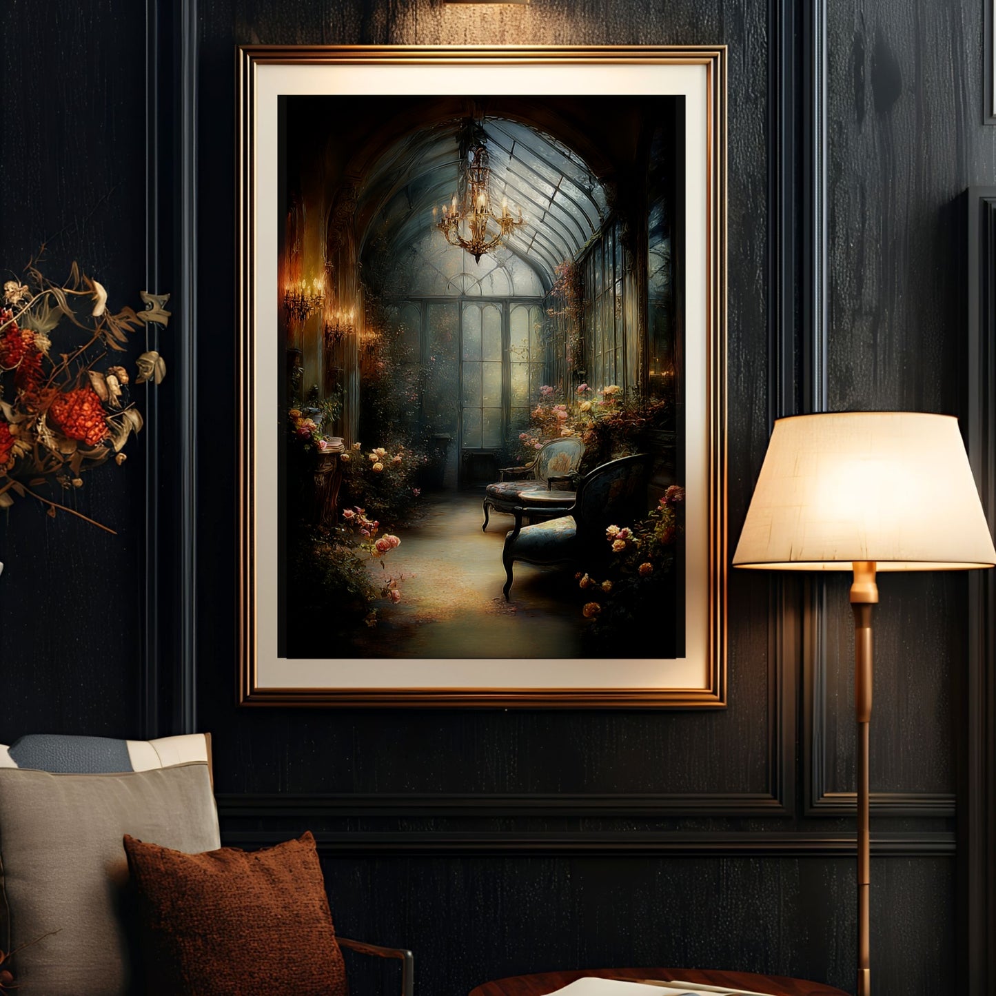 Victorian Conservatory Wall Art Print
