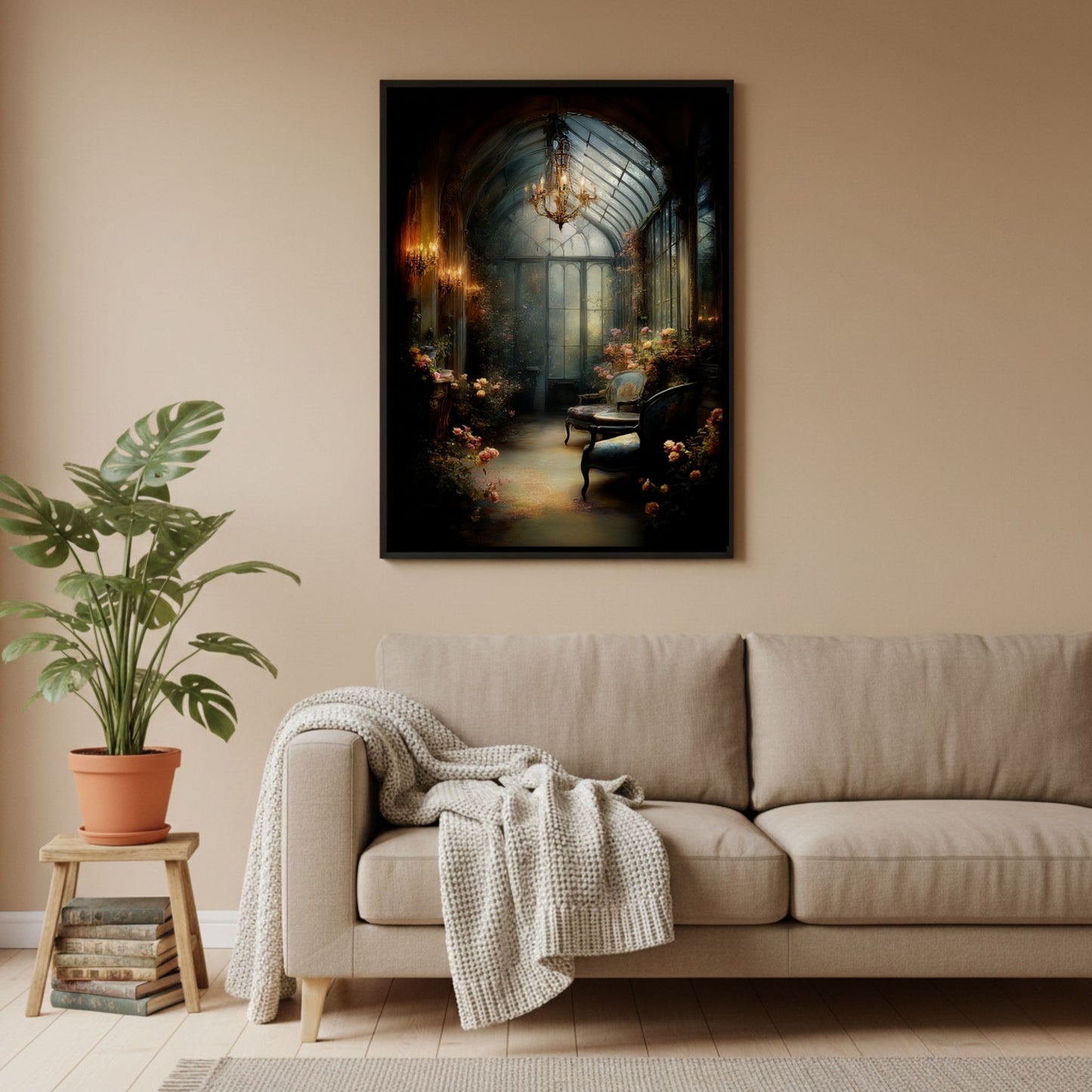 Victorian Conservatory Wall Art Print