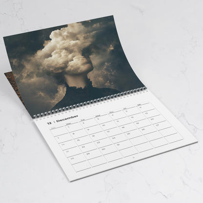 Dark Feminine Calendar 2026, Christmas Gift for Best Friend