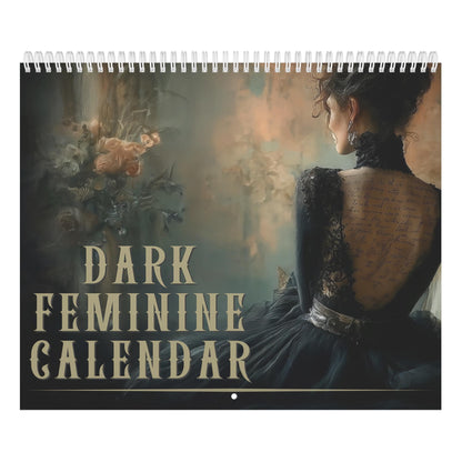 Dark Feminine Calendar 2026, Christmas Gift for Best Friend