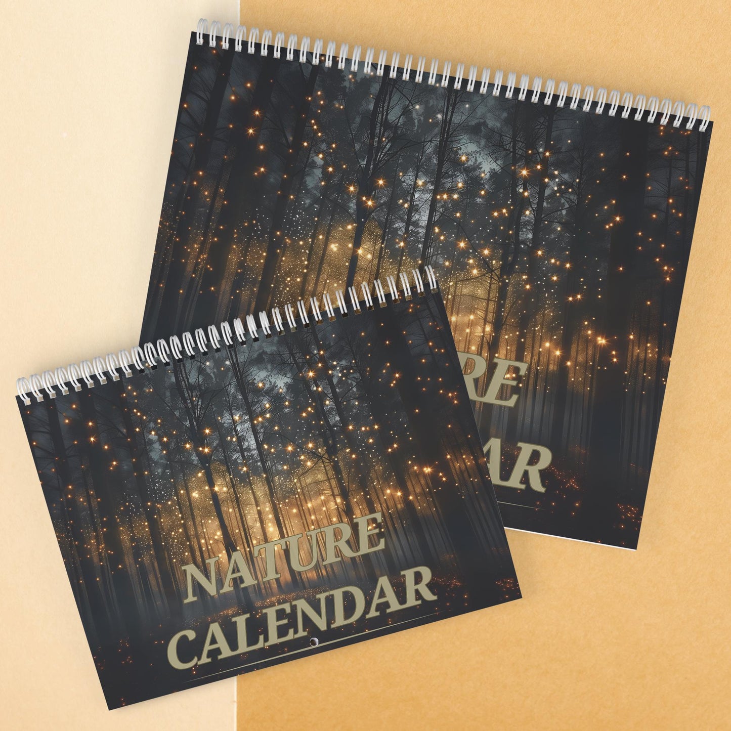 Nature Art Wall Calendar Botanical Home Decor