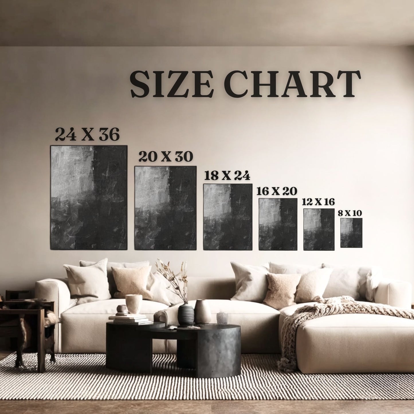 Moody Female Figure Wall Art Print