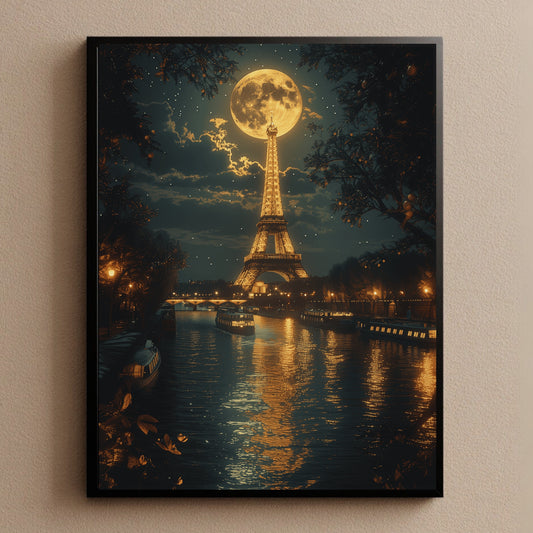 Vintage Paris Wall Art Print