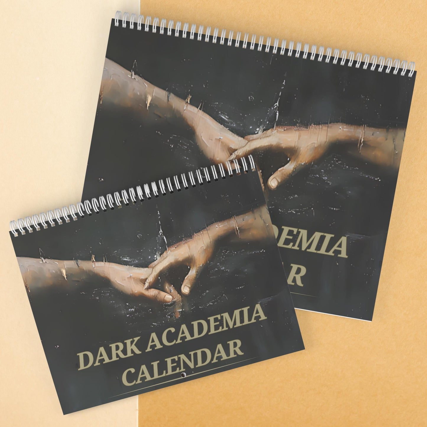 Dark Academia Calendar, Whimsigoth Fantasy Art Office Gift