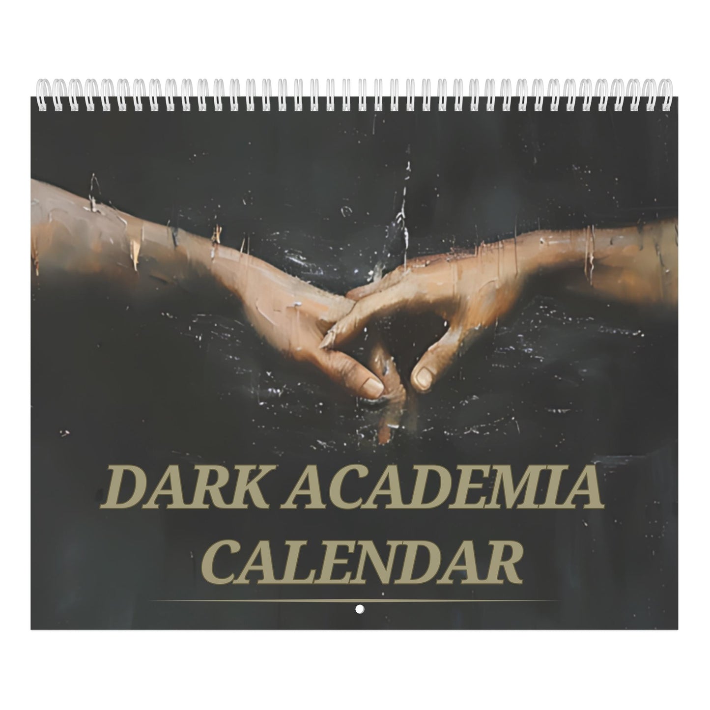 Dark Academia Calendar, Whimsigoth Fantasy Art Office Gift