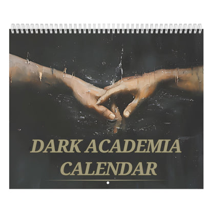 Dark Academia Calendar, Whimsigoth Fantasy Art Office Gift