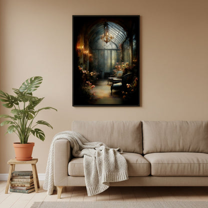 Victorian Conservatory Wall Art Print