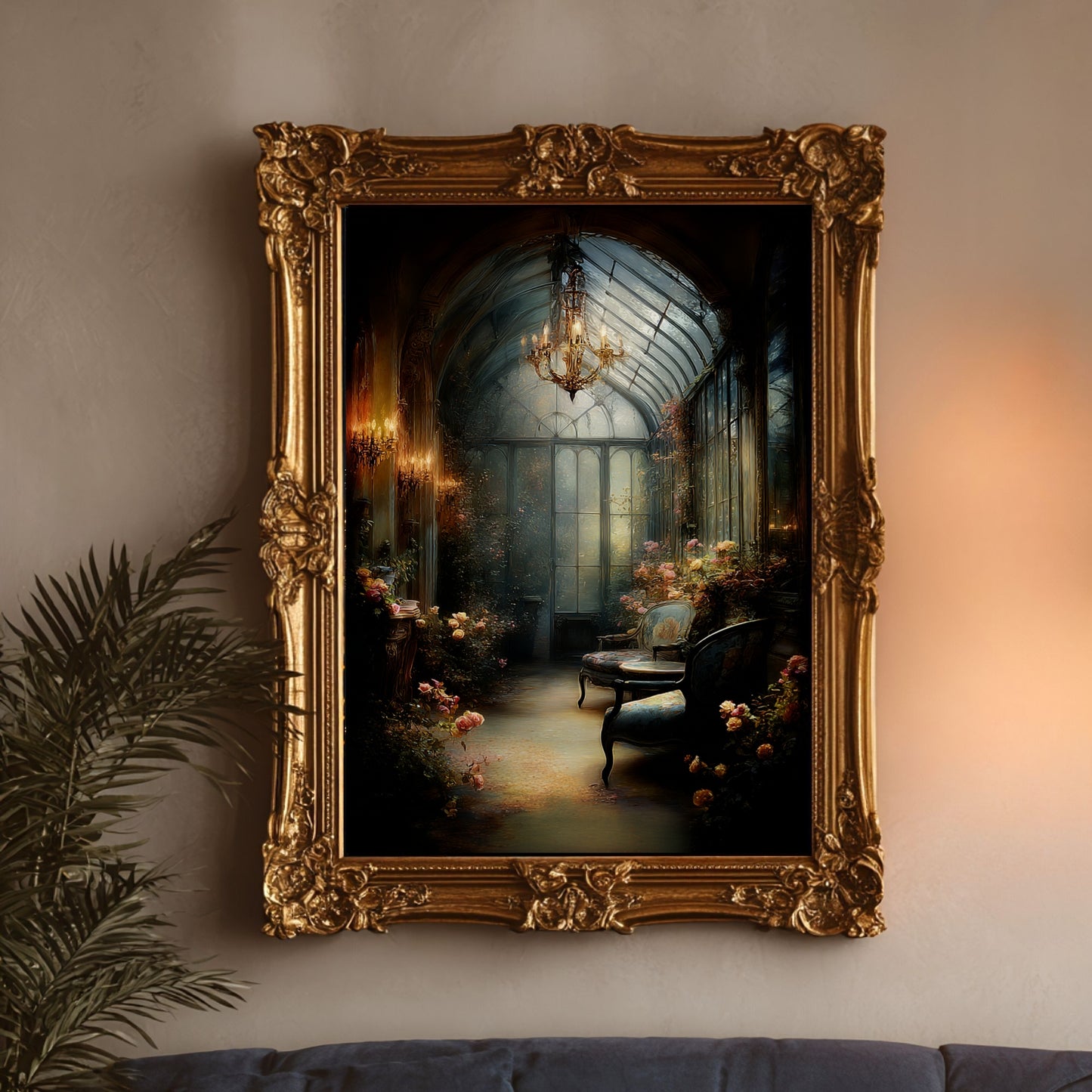 Victorian Conservatory Wall Art Print